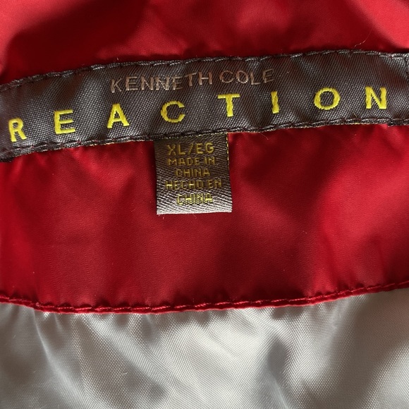 KENNETH COLE REACTION Down Puffer Vest Red Size XL - Picture 5 of 10